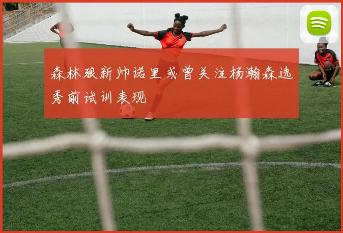 森林狼新帅诺里或曾关注杨瀚森选秀前试训表现
